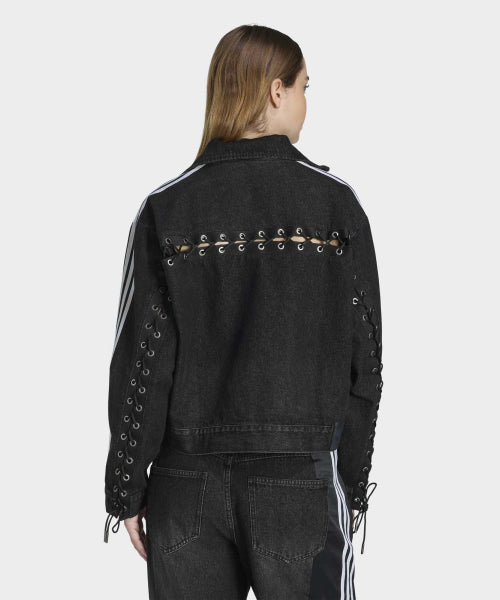 ADIDAS ADIDAS Denim Racing Firebird Jacket - Black