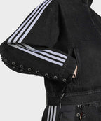 ADIDAS ADIDAS Denim Racing Firebird Jacket - Black