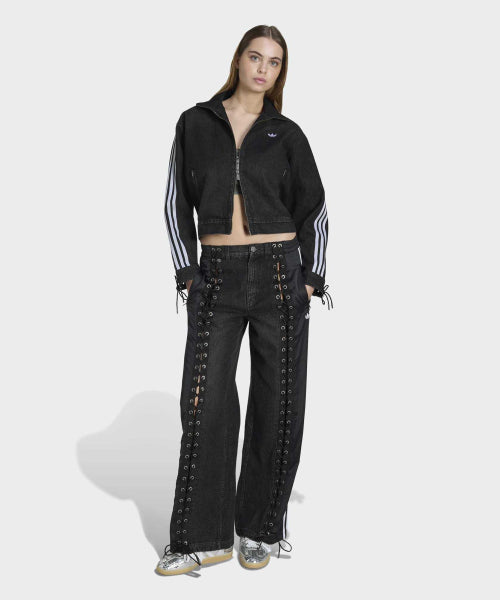 ADIDAS ADIDAS Denim Racing Firebird Jacket - Black