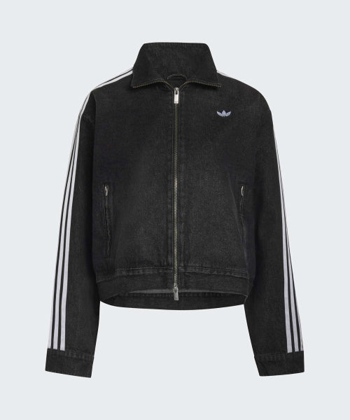 ADIDAS ADIDAS Denim Racing Firebird Jacket - Black