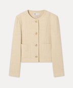 MIXXO MIXXO Wool Blend Round Jacket - Size C
