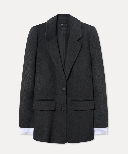 MIXXO MIXXO Wool Blend Tailored Jacket