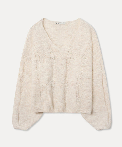 MIXXO MIXXO V-neck loose fit pullover S