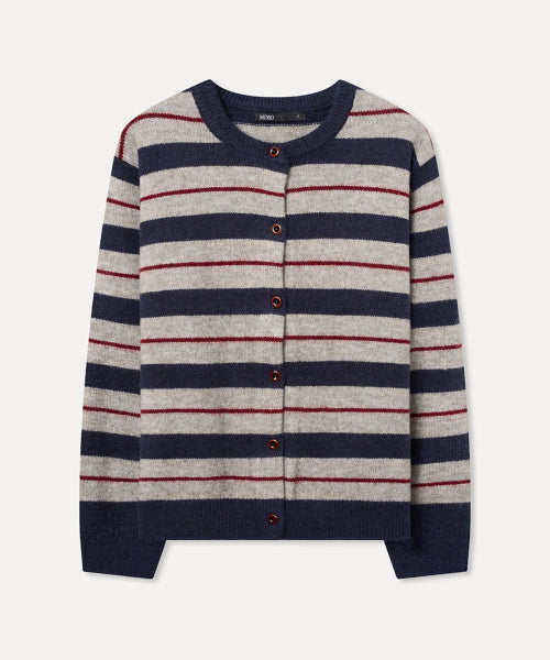 MIXXO MIXXO Cardigan Loose Fit Striped