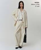 MUSINSA STANDARD WOMAN MUSINSA STANDARD WOMAN Women's Pants Cream
