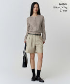 MUSINSA STANDARD WOMAN MUSINSA STANDARD WOMAN Women's Chino Shorts Light Beige