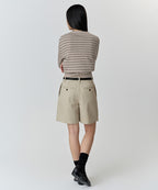 MUSINSA STANDARD WOMAN MUSINSA STANDARD WOMAN Women's Chino Shorts Light Beige