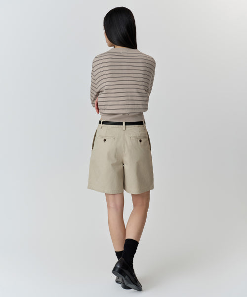 MUSINSA STANDARD WOMAN MUSINSA STANDARD WOMAN Women's Chino Shorts Light Beige
