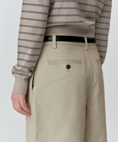 MUSINSA STANDARD WOMAN MUSINSA STANDARD WOMAN Women's Chino Shorts Light Beige