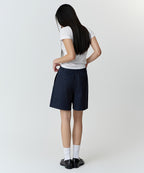 MUSINSA STANDARD WOMAN MUSINSA STANDARD WOMAN Women's Chino Shorts Navy