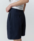 MUSINSA STANDARD WOMAN MUSINSA STANDARD WOMAN Women's Chino Shorts Navy