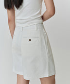 MUSINSA STANDARD WOMAN MUSINSA STANDARD WOMAN Women's Chino Shorts [White]