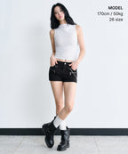 MUSINSA STANDARD WOMAN MUSINSA STANDARD WOMAN Women’s Micro Shorts Black