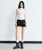 MUSINSA STANDARD WOMAN MUSINSA STANDARD WOMAN Women’s Micro Shorts Black