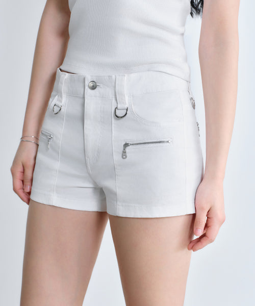 MUSINSA STANDARD WOMAN MUSINSA STANDARD WOMAN Women’s Micro Shorts White