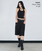 MUSINSA STANDARD WOMAN MUSINSA STANDARD WOMAN Women’s Skater Shorts Black