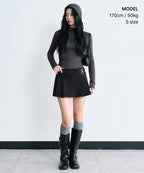 MUSINSA STANDARD WOMAN Korean pleated mini skirt