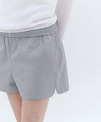 MUSINSA STANDARD WOMAN MUSINSA STANDARD WOMAN Cotton Banding Shorts Light Gray
