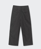 MUSINSA STANDARD WOMAN MUSINSA STANDARD WOMAN Women's Polka Dot Parachute Pants [Gunmetal]