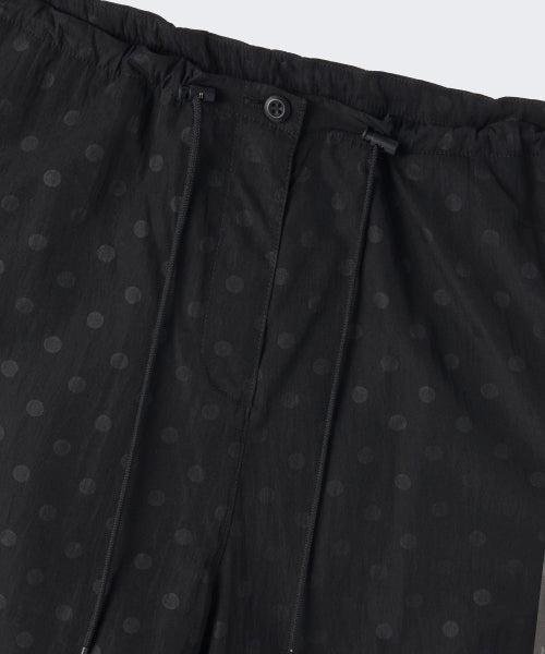 MUSINSA STANDARD WOMAN MUSINSA STANDARD WOMAN Women's Polka Dot Parachute Pants [Black]