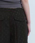 MUSINSA STANDARD WOMAN MUSINSA STANDARD WOMAN Women's Polka Dot Parachute Pants [Black]