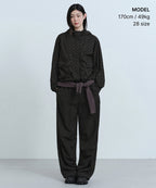 MUSINSA STANDARD WOMAN MUSINSA STANDARD WOMAN Women's Polka Dot Parachute Pants [Black]
