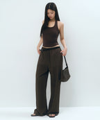 MUSINSA STANDARD WOMAN MUSINSA STANDARD WOMAN Women's Pants Dark Brown