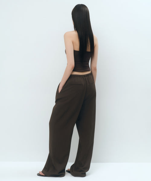 MUSINSA STANDARD WOMAN MUSINSA STANDARD WOMAN Women's Pants Dark Brown