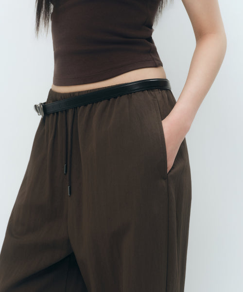 MUSINSA STANDARD WOMAN MUSINSA STANDARD WOMAN Women's Pants Dark Brown