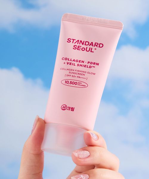 standardseoul [2PACK] Collagen Firming Glow Sunscreen 50ml, gentle formula.