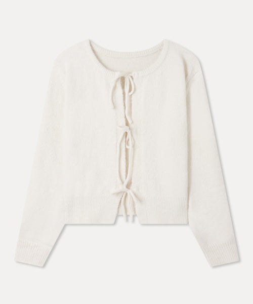 MIXXO MIXXO Two-way ribbon sweater size C