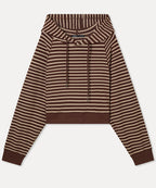 MIXXO MIXXO Hoodie Striped Crop