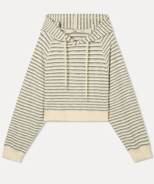 MIXXO MIXXO Hoodie Striped Crop