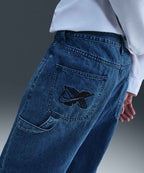 NIKE NIKE Denim Pants Loose Fit - M