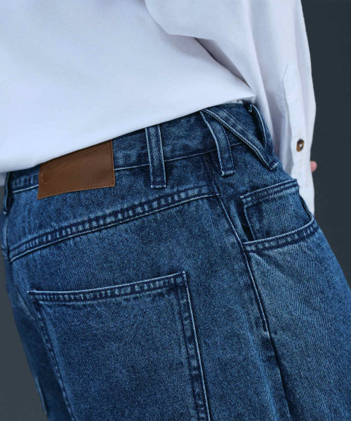 NIKE NIKE Denim Pants Loose Fit - M