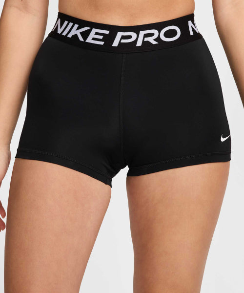 NIKE NIKE Pro 3 Inch Shorts Women - Black: White