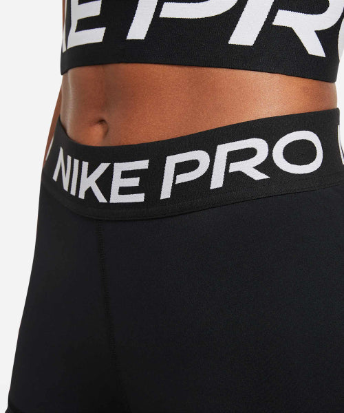 NIKE NIKE Pro 3 Inch Shorts Women - Black: White