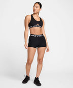 NIKE NIKE Pro 3 Inch Shorts Women - Black: White
