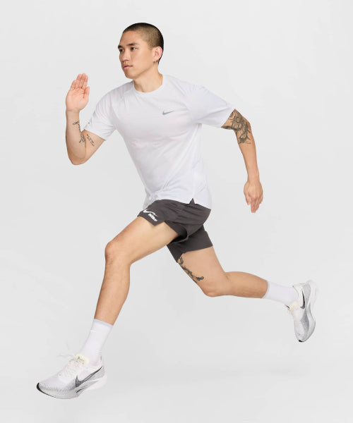 NIKE NIKE Running T-Shirt M - White