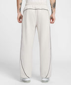 NIKE Nike Air Open Hem Fleece Pants M - Light Bone: Black