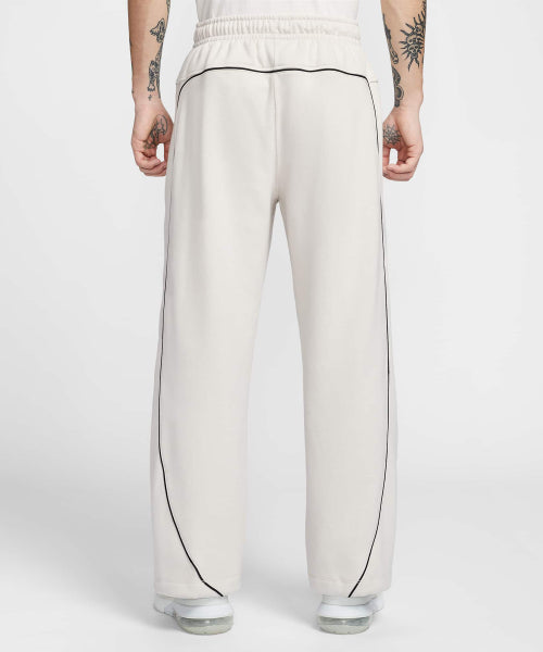 NIKE Nike Air Open Hem Fleece Pants M - Light Bone: Black