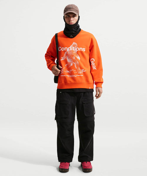 NIKE NIKE ACG Tough Fleece Pullover Sweatshirt M