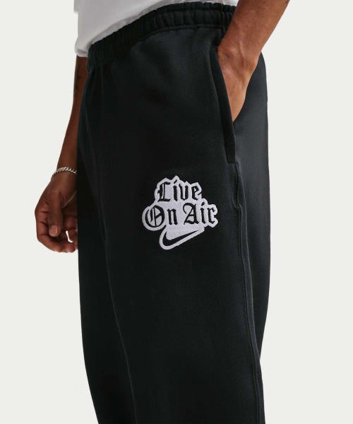 NIKE NIKE Solo Swoosh Cuff Fleece Pants M - Black