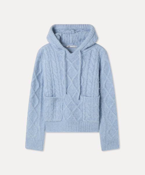 MIXXO MIXXO Hoodie Cable Hood Pullover