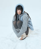 MIXXO MIXXO Hoodie Cable Hood Pullover