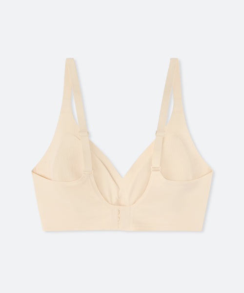 MUSINSA STANDARD WOMAN MUSINSA STANDARD WOMAN Women's Seamless Volume Boost Bra [Light Beige] - Size