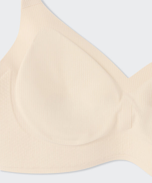 MUSINSA STANDARD WOMAN MUSINSA STANDARD WOMAN Women's Seamless Volume Boost Bra [Light Beige] - Size