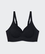 MUSINSA STANDARD WOMAN MUSINSA STANDARD WOMAN Women's Seamless Volume Boost Bra Black