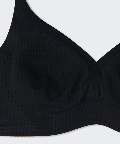MUSINSA STANDARD WOMAN MUSINSA STANDARD WOMAN Women's Seamless Volume Boost Bra Black