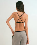 MUSINSA STANDARD WOMAN MUSINSA STANDARD WOMAN Front hook minimal bralette black